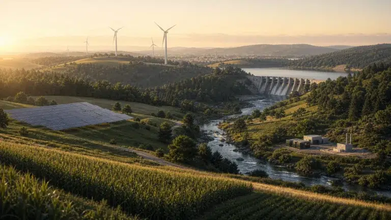 Énergies renouvelables : solaire, éolien, hydraulique, biomasse et géothermie