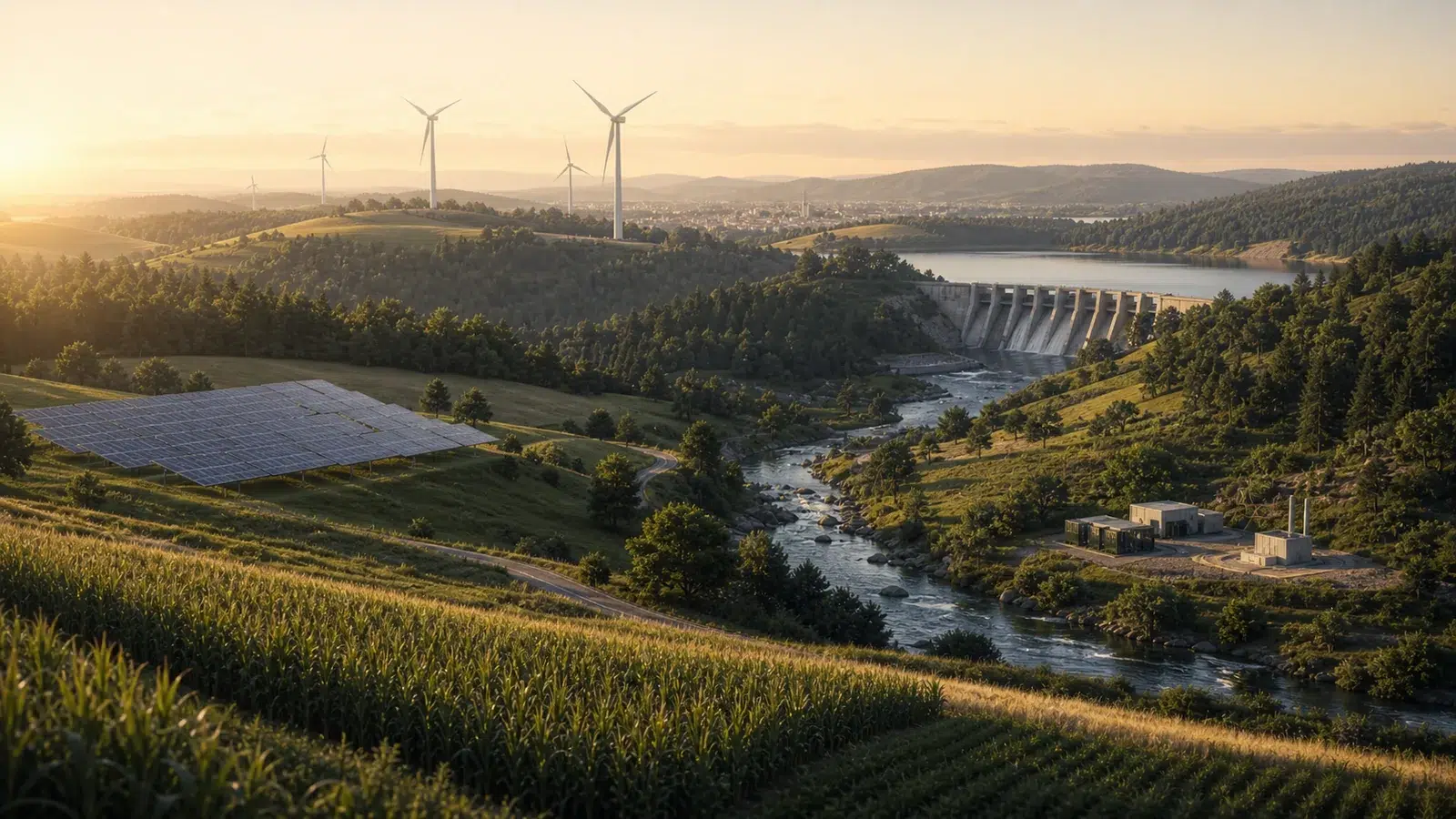 Énergies renouvelables : solaire, éolien, hydraulique, biomasse et géothermie