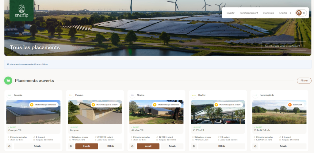 Enerfip-projets