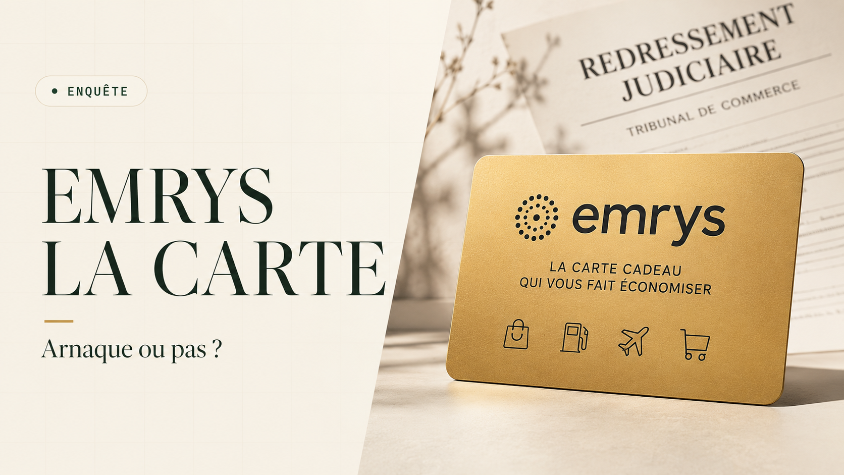 Emrys arnaque ou pas ?