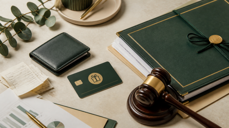 Liquidation judiciaire d’Emrys la carte : dossier, carte de fidélité et maillet