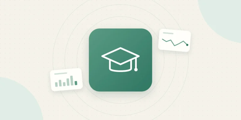 Illustration Épargne Facile : toque de diplômé, éducation financière des jeunes